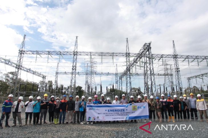 UIP KLT sukses energize SUTT 150kV Batulicin-Tajun