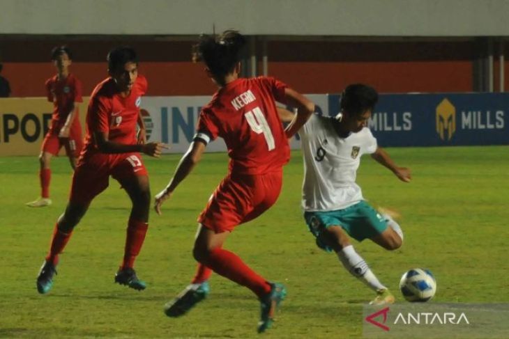 Piala AFF U-16 2022 : Indonesia bantai Singapura 9-0
