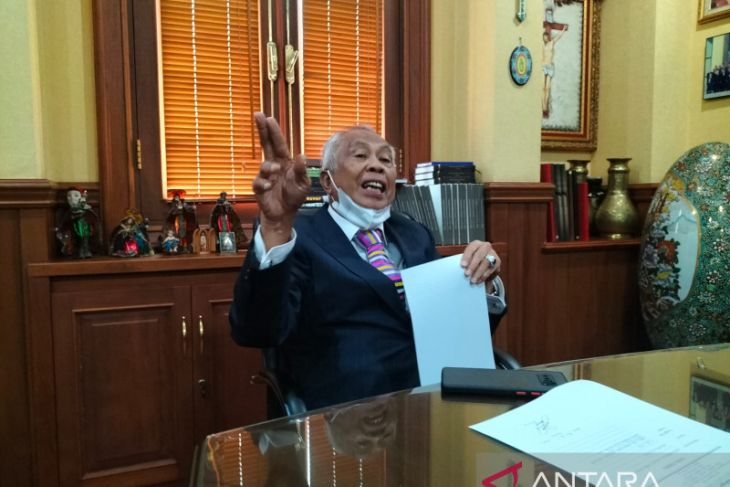 Kaligis Surati Presiden Jiwasraya tidak bayar Rp23,6 milyar