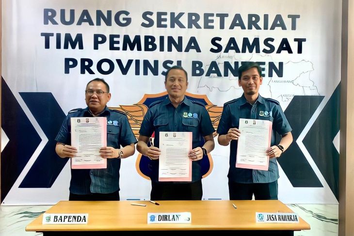 Launching Ruangan Sekretariat Tim Pembina Samsat Provinsi Banten