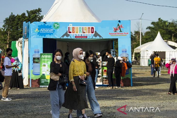 Pembukaan LiburLand Festival di Amanah Borneo Park