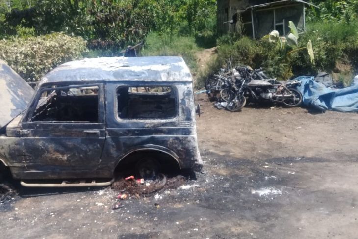 Aksi pembakaran rumah kembali terjadi di Desa Mulyorejo Jember