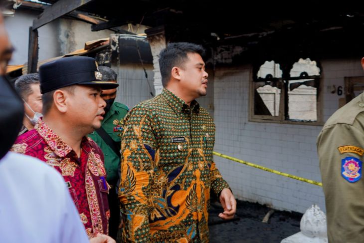 Wali Kota Medan pastikan korban kebakaran di  Belawan terima bantuan