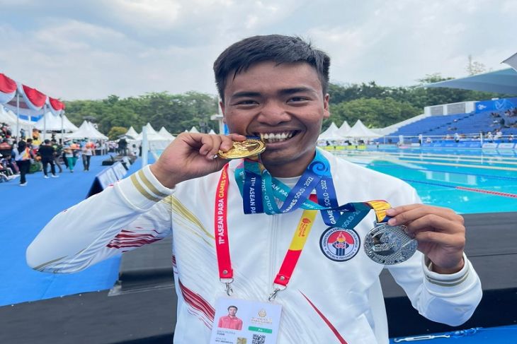 Perenang Jambi raih emas dan dua perak di ASEAN Para Games XI/2022