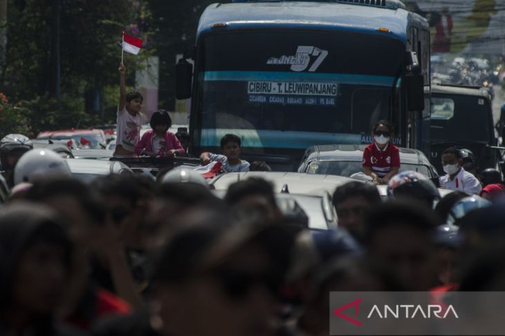 Peringatan detik Proklamasi di Bandung 