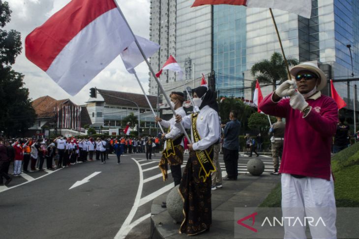 Peringatan detik Proklamasi di Bandung 