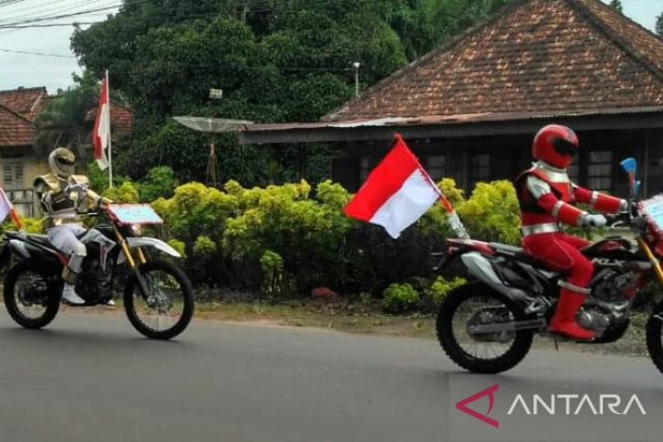 Karnaval Kendaraan Hias Pangkalpinang HUT RI Ke-77