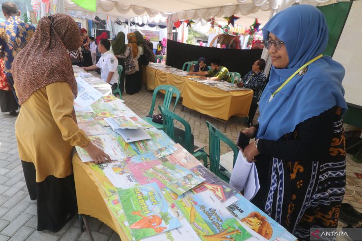 Pameran literasi Lembaga Pendidikan Kemenag