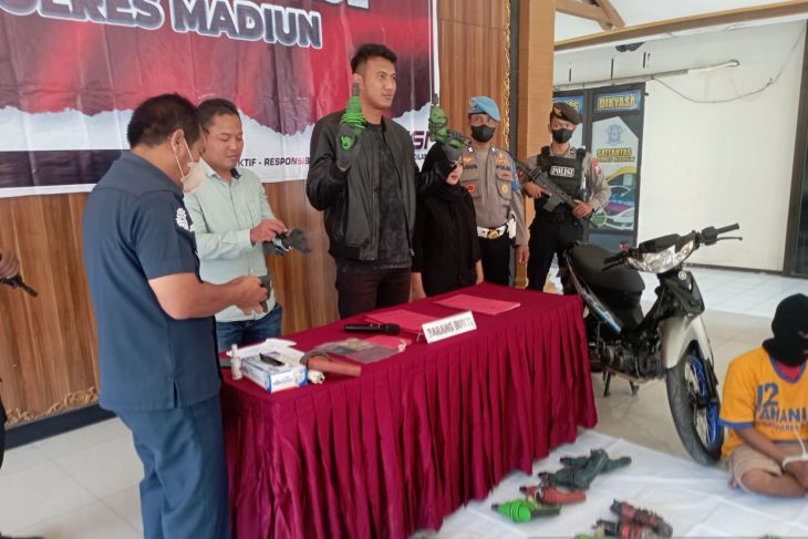 Polres Madiun Tangkap Residivis Pencurian Dengan Pemberatan Di Bengkel