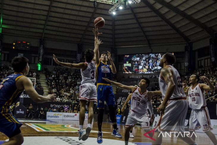 Satria Muda Pertamina Jakarta menang final gim pertama 