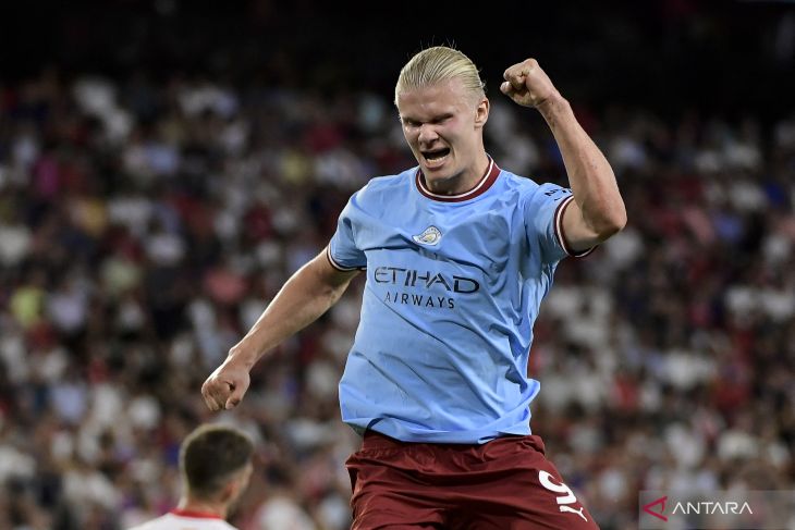 Liga Champions - Haaland jadi pahlawan kemenangan City atas Borussia Dortmund