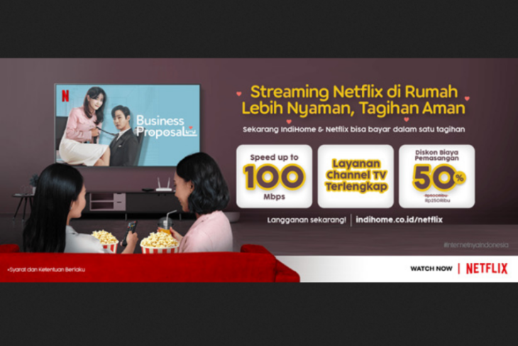 Nonton Netflix Lebih Mudah Dan Seru Melalui IndiHome - ANTARA News ...