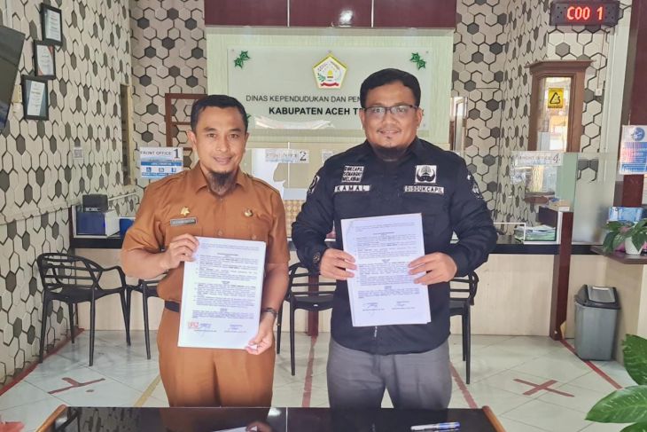 Tujuh OPD di Aceh Tengah kerja sama pemanfaatan data kependudukan