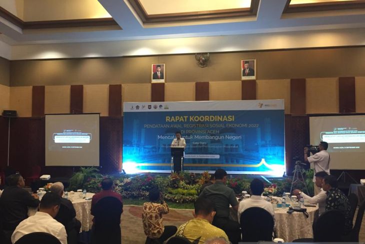 Pj Gubernur Aceh Achmad Marzuki ajak semua pihak dukung Regsosek 2022
