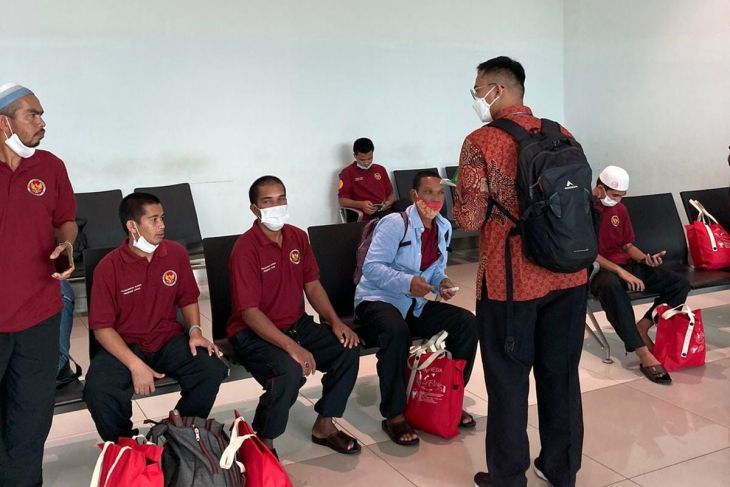 13 nelayan Aceh Timur dari Thailand tiba di Jakarta