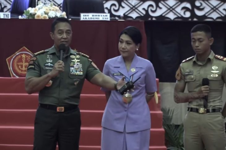 Panglima TNI sebut semua prajurit punya kesempatan sama jadi jenderal