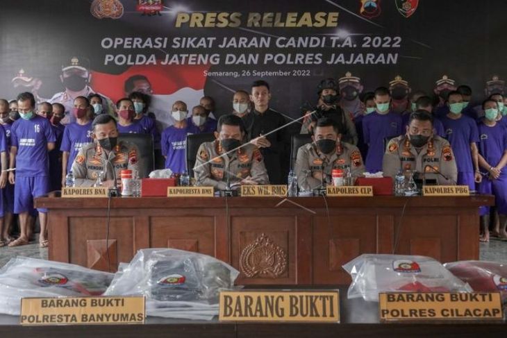 Rilis hasil Operasi Sikat Jaran Candi 2022