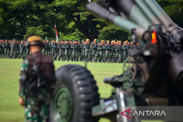 Upacara HUT TNI di Aceh