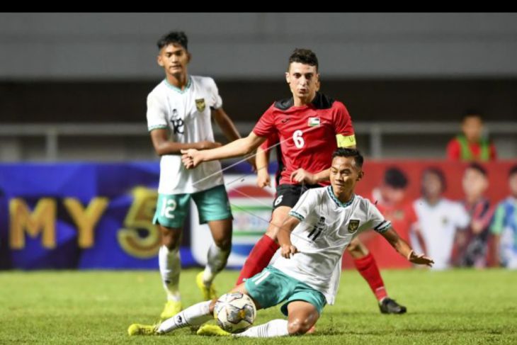 Indonesia berhasil kalahkan Palestina 2-0