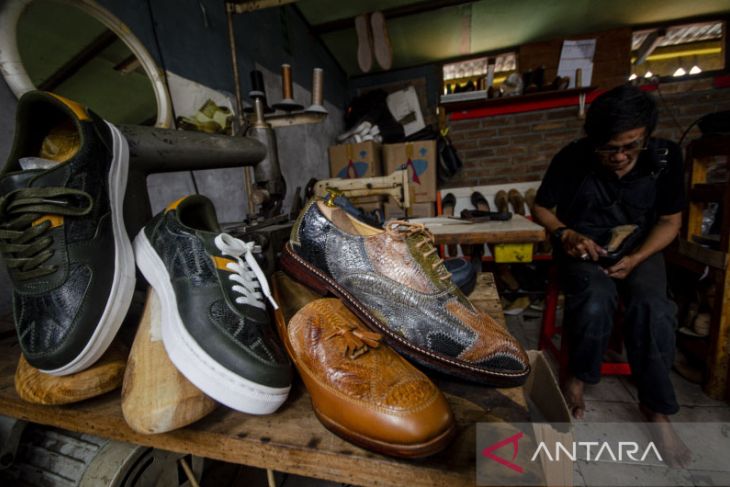 Pertumbuhan kinerja ekspor sepatu Indonesia 