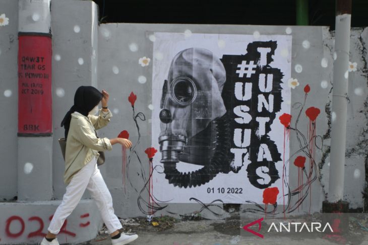 Mural Tragedi Kanjuruhan