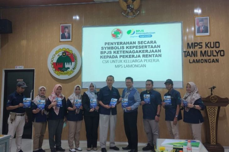 MPS KUD Tani Mulyo Lamongan beri perlindungan ketenagakerjaan 1.000 pekerja rentan