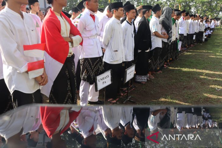 Upacara peringatan Hari Santri di Jombang