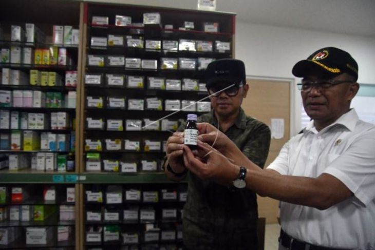 Sidak penjualan obat sirup di Kota Bogor