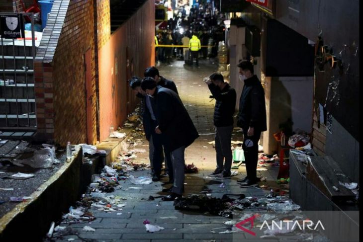 Tragedi pesta Halloween di Itaewon, 146 orang meninggal dunia