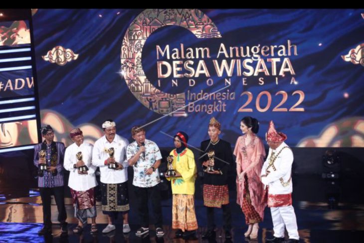 Malam anugerah Desa Wisata Indonesia 2022