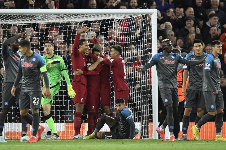 Liverpool Akhiri Fase Grup Dengan Kemenangan 2-0 Atas Napoli - ANTARA ...