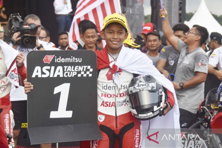 Veda Ega Pratama menangkan IATC di Sirkuit Mandalika