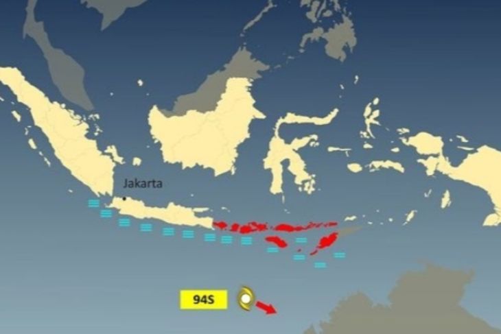 Beware of impact of 94S tropical cyclone seeds: BMKG