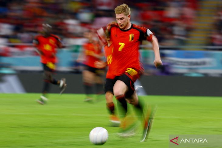 Piala Dunia: De Bruyne bingung dapat penghargaan