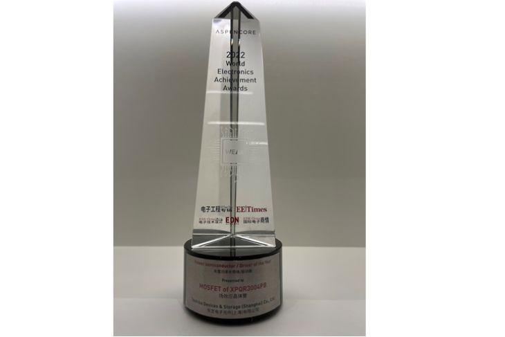Toshiba is a winner at AspenCore World Electronics Achievement Awards
