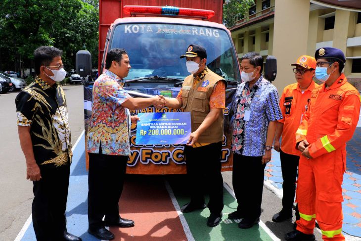 Pemkot Tangerang kirim bantuan personel BPBD dan uang ke Cianjur