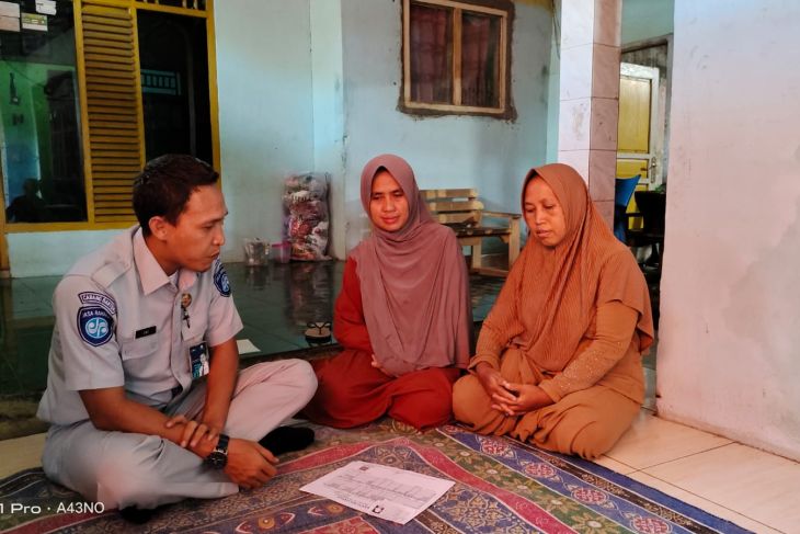 Jasa Raharja melakukan survei kebenaran ahli waris korban kecelakaan lalu lintas