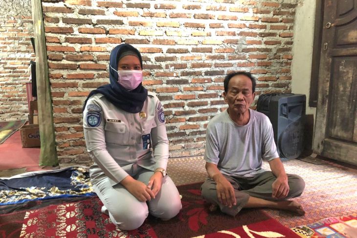 Jasa Raharja Banten survei ahli waris ibu rumah tangga tewas terserempet motor