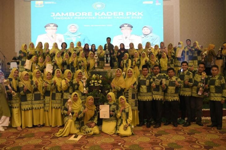 Merangin Juara Umum Jambore PKK Tingkat Provinsi Jambi 2022
