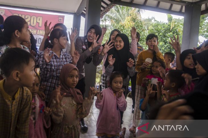 Trauma Healing untuk anak korban gempa Cianjur 