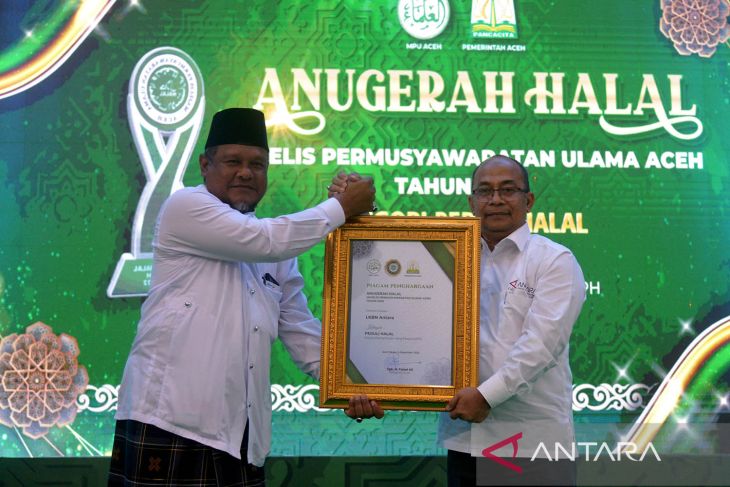 LKBN Antara raih Anugerah Halal MPU Aceh