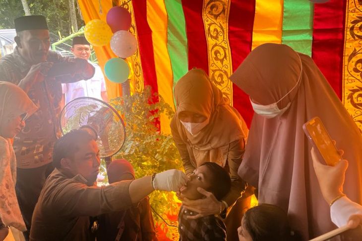 Aceh Besar urges village officials to make polio immunization a success