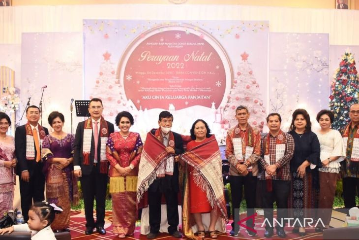 Perayaan Natal Keluarga Besar Panjaitan Kota Medan meriah