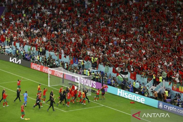 Portugal tersingkir dari Piala Dunia 2022 usai keok oleh Maroko 0-1