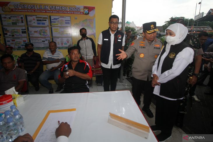 Kunjungan Gubernur Jawa Timur di Terminal Bungurasih