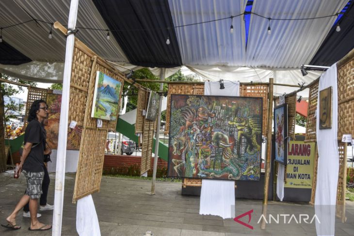 Pameran lukisan di Tasikmalaya 