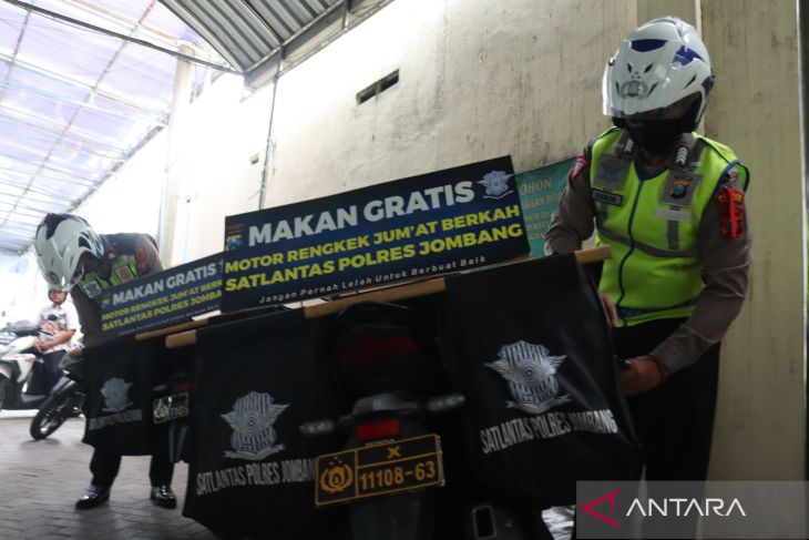 Motor Jumat Berkah Satlantas Polres Jombang