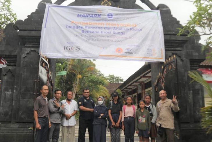 ITB rekomendasikan penguatan edukasi zona rawan di SMPN 3 Bebandem-Bali