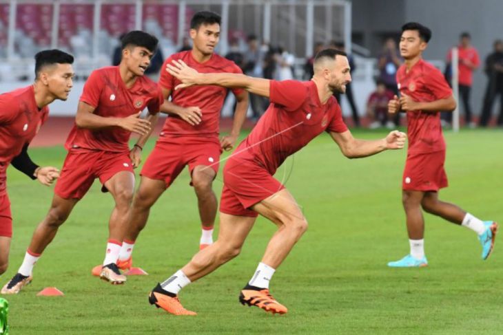 Timnas latihan intensif jelang semi final AFF