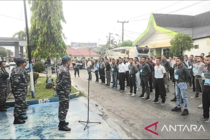 Dilepas Danlanal TBA, 226 casis ikuti tes jadi prajurit TNI-AL